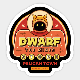 Dwarf The Mines Merchant Sticker